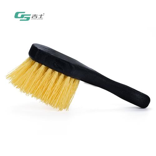 gs吉士清洗刷腳墊專(zhuān)用汽車(chē)美容清潔刷長(zhǎng)柄工具洗車(chē)硬毛刷子輪胎刷